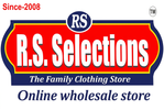 RS Selections logo with Online wholesale store wording
